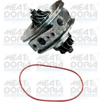 Core assembly, turbocharger